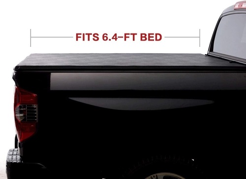 North Mountain Soft Roll Up Tonneau Coverfor 2019+ Ram 1500 6'4" Standard Bed  - Lot 376