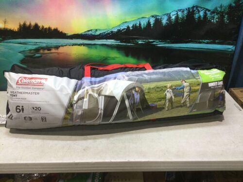 Coleman 6 Person Weathermaster Tent with Screen Room  - Lot 402
