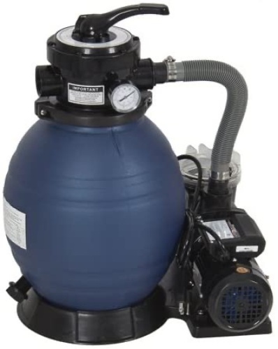 Pro 2400GPH 13" Sand Filter Above Ground Swimming Pool Pump 10000GAL  - Lot 436