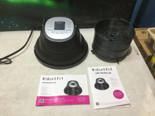 Instant Pot 6qt Air Fryer Lid - Lot 445