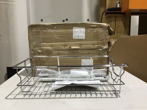 Lot of (2) Pull Out Under Cabinet Sliding Storage Baskets - Lot 515