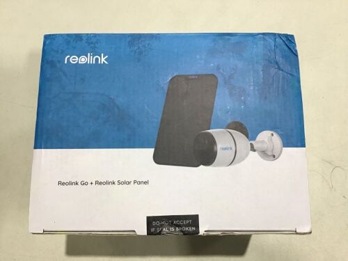 Reolink Go Wifi Security Camera + Reolink Solar Panel  - Lot 548