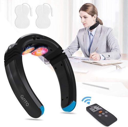 OSITO Intelligent Neck Massager with Heat, 9 Modes 50 Intensities - Lot 556