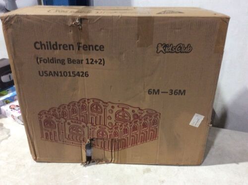 KidsClub 14 Panel Baby Safety Play Pen  - Lot 569