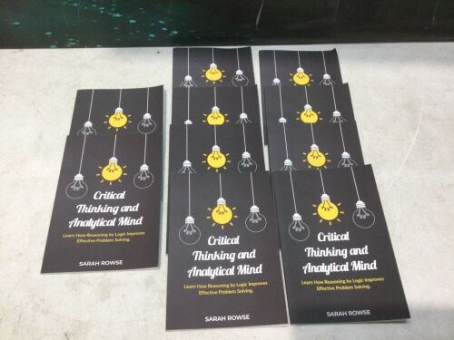 Lot of (10) Critical Thinking & Analytical Mind Books - Lot 642