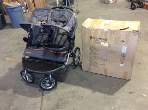 Baby Trend Navigator Double Jogging Stroller - Missing One Cup Holder/Tray - Lot 652