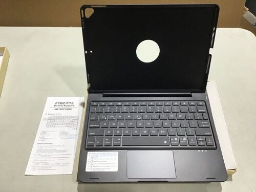 Backlit Touchpad Keyboard Case for Apple iPad 7/8th Gen 10.2  - Lot 666