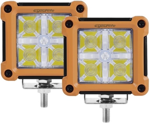 Eyourlife Day Time LED Running Lights 3.2 inch 20W, 2 Pcs  - Lot 712