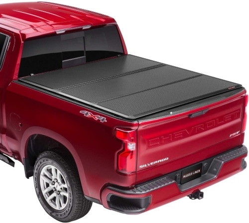 Rugged Liner HC3 Premium Hard Folding Truck Bed Tonneau Cover Fits 1999 - 2016 Ford Super Duty 6' 9" Bed  - Lot 845