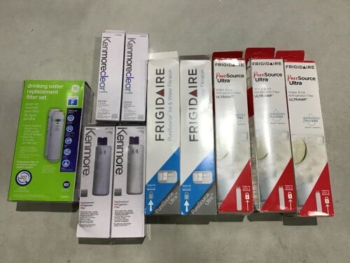 Lot of (10) Refrigerator Filter Replacements  - Lot 868