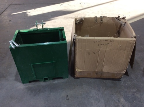3 Point Hitch Box 23"H x 24"W x 16"D - Lot 893