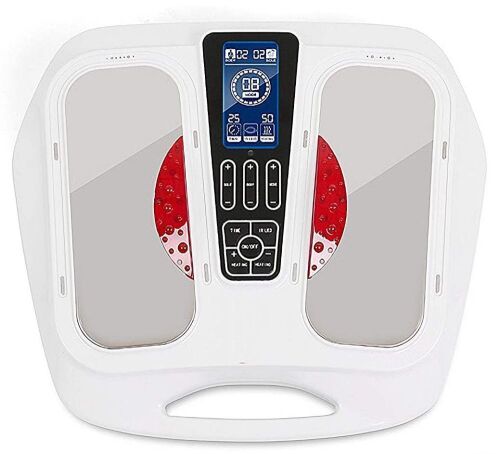 OSITO Foot Circulation Stimulator with Heat, EMS & TENS Electrical Muscles Stimulator  - Lot 894
