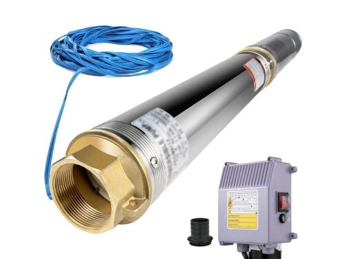 Vevor 341ft 1.5hp Submersible Deep Well Pump 96l/min Stainless Steel - Lot 907