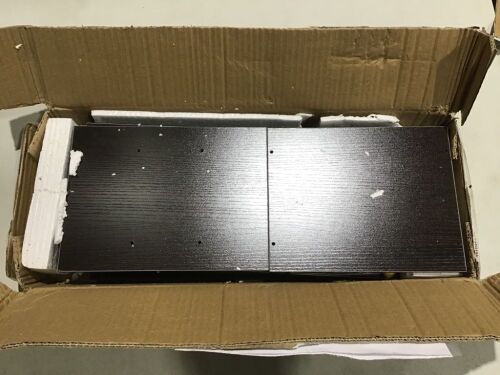 Black Shelving Unit  - Lot 929