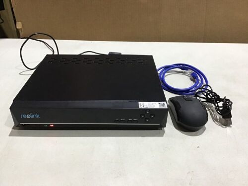 REOLINK 4K PoE NVR 8 Channel Pre-Installed 2TB Hard Drive, Up to 12TB HDD Capacity, RLN8-410 - Lot 1008
