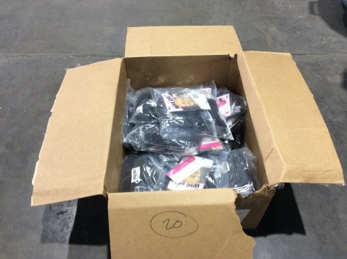 Lot of (20) Black Short Bob Wigs  - Lot 1020