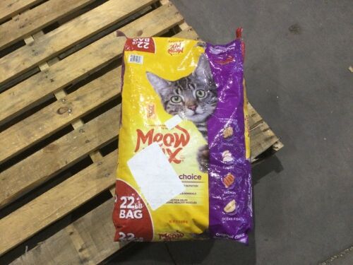 Meow Mix Original Choice Dry Cat Food, 22 Lb  - Lot 1108