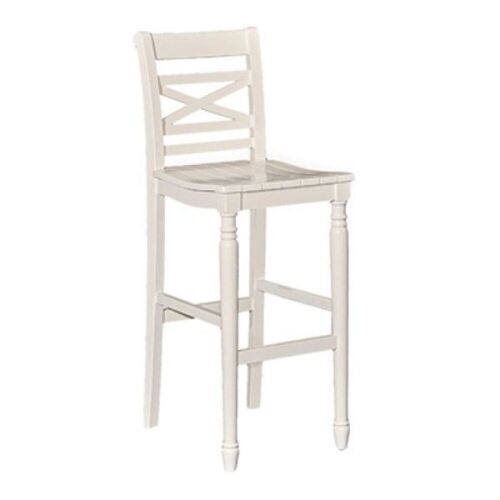 Powell Furniture Sullivan White Bar Stool - Lot 1121