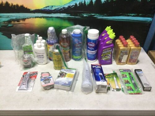 Lot of Cleaners and Miscellaneous Household Items  - Lot 1167
