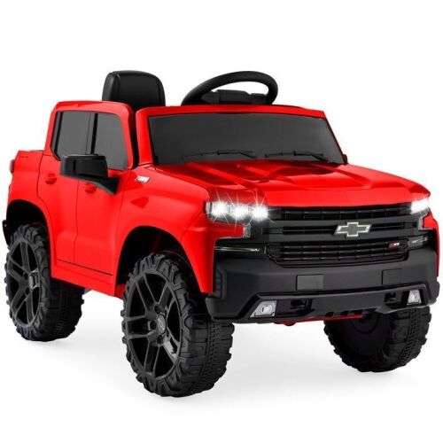 12V Licensed Chevrolet Silverado Ride On Truck w/ Parent Remote Control - Lot 20