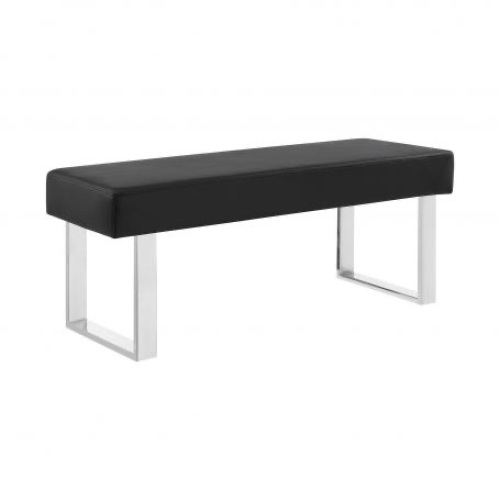 Faux Leather Bench  - Lot 90