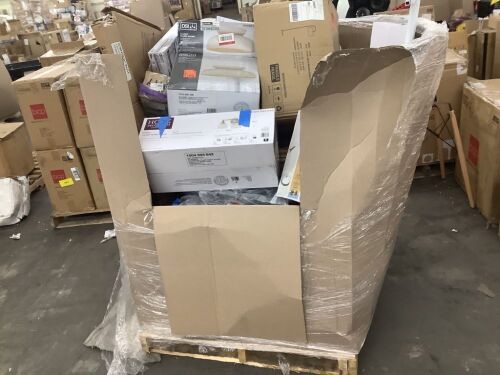Lighting Salvage Pallet. Items Will Be Damaged and Incomplete.  - Lot 160