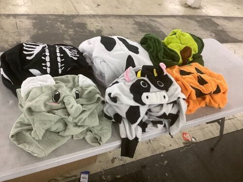 Lot of (6) Funziez! Adult Onesies - See Pics  - Lot 891