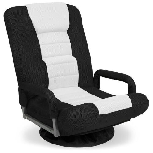 Gaming Floor Chair w/ 360-Degree Swivel, Armrest, Adjustable Backrest - Lot 266
