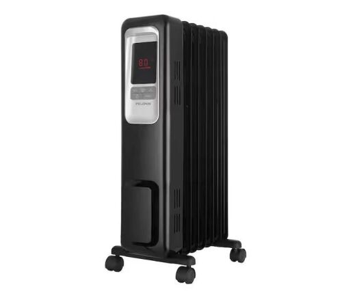 Pelonis 1,500-Watt Digital Electric Oil-Filled Radiant Portable Space Heater - Lot 656