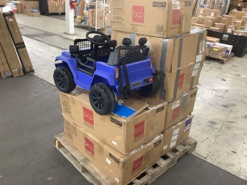 Lot of (7) Ride On Toys - Uninspected - Lot 79