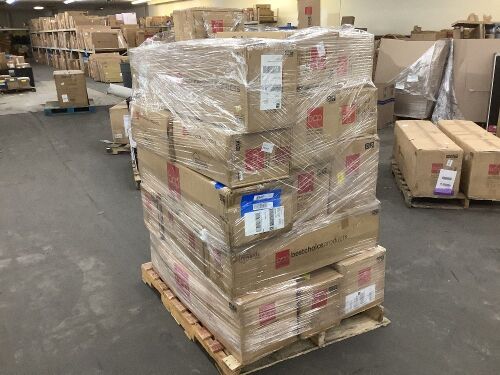 Lot of (10) Artificial Christmas Trees & (10) Tree Collars - Uninspected - Lot 133
