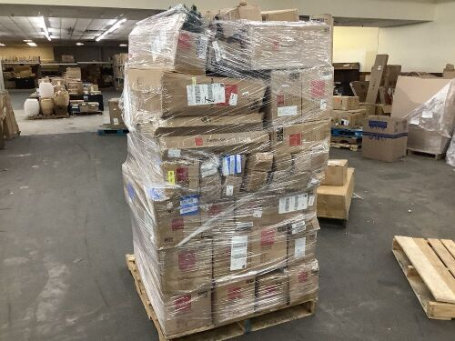 Pallet of Christmas Decor, Trees, Yard Ornaments, Garland & More - Uninspected - Lot 77