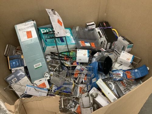 Pallet of HD Return Plumbing/Bathroom Items - Uninspected  - Lot 100