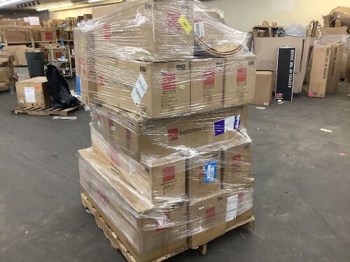 Lot of (10) Artificial Christmas Trees & (10) Tree Collars - Uninspected - Lot 411