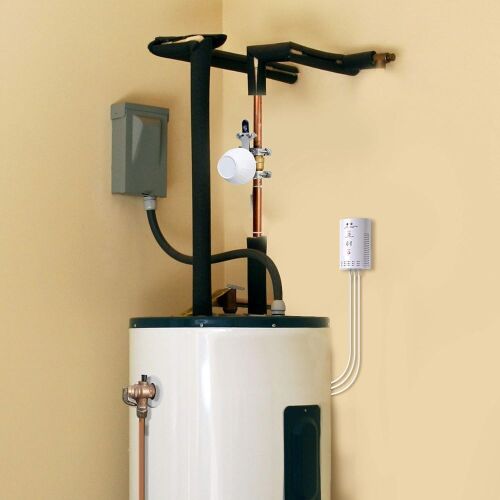 MyGuard Automatic Hot Water Heater Shut Off System and Water Leak Alarm and Detector - Lot 43