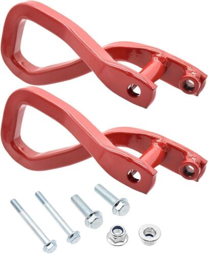 Front Tow Recovery Hooks w/ Bolts For 2019-2022 GMC Sierra1500 - Lot 427
