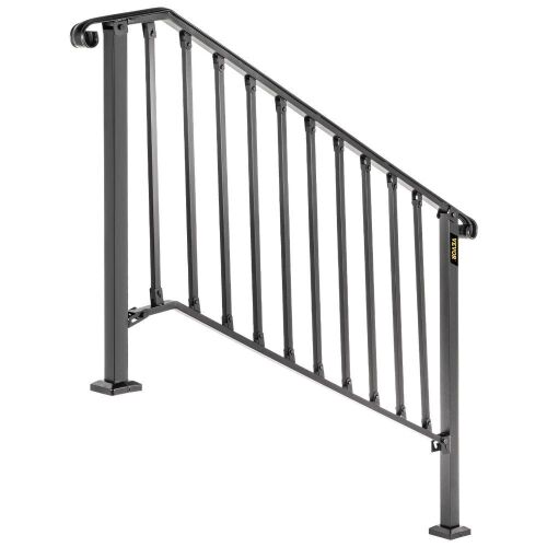 VEVOR Handrails for Outdoor Steps, Fit 4 or 5 Steps  - Lot 103