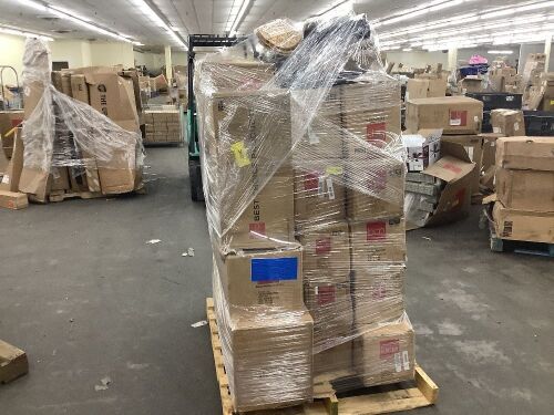 Lot of (10) Artificial Christmas Trees & (10) Tree Collars - Uninspected - Lot 512
