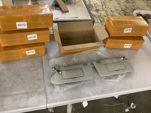 Lot of (6) Nissan Altima Visor Mirror Sets  - Lot 519
