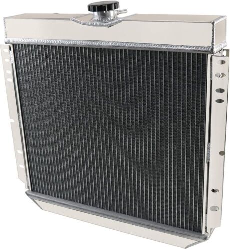  4 Row Aluminum Radiator For 1967-1970 Ford Mustang Maverick Falcon Fairlane Torino 68-70, 66-73 Mercury Comet /1970 Cougar  - Lot 29