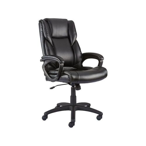 Staples Kelburne Luxura Ergonomic Faux Leather Swivel Executive Chair - Lot 94