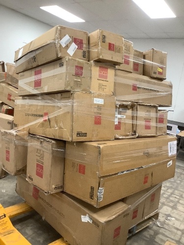 Pallet of Misc. Christmas Trees - Lot 7842