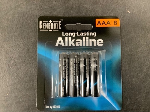 Box of AAA Batteries 6ct - Lot 6089