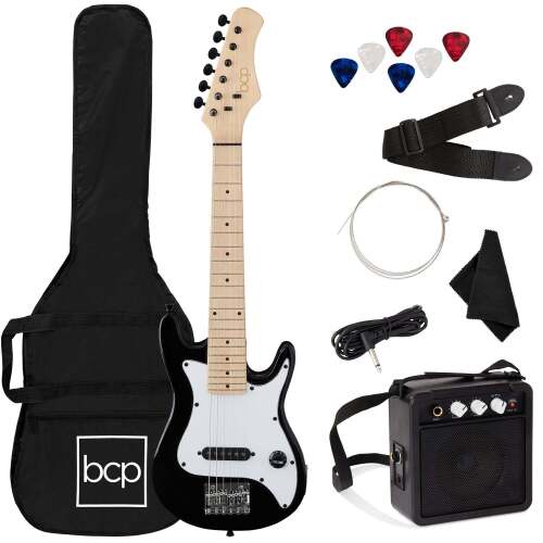 Kids Electric Guitar Beginner Starter Kit w/ 5W Amplifier - 30 in - Lot 6343