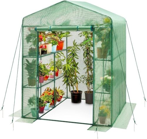 GrowMate Walk in Greenhouse 56" x 56" x 77"  - Lot 261
