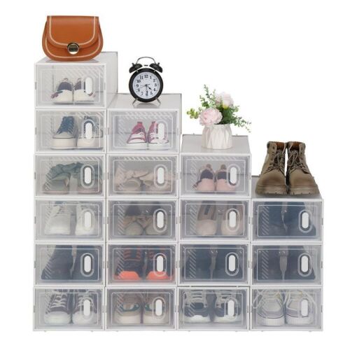 18 Pair Stackable Shoe Storage Box - Lot 340