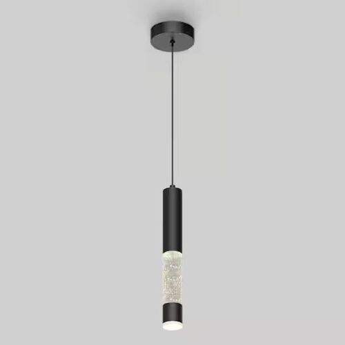 Artika Mist 12-Watt 1 Light Matte Black Modern 3 CCT Integrated LED Mini Pendant Light  - Lot 356