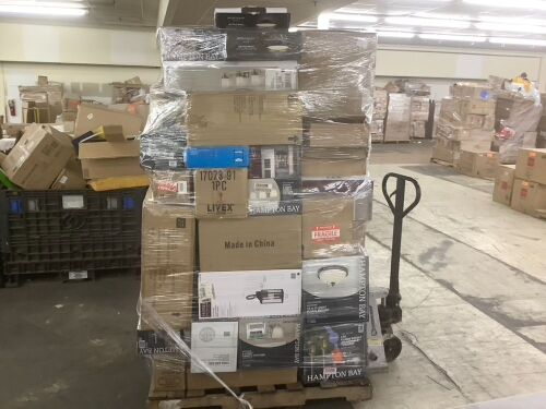Pallet of Damaged Light Fixtures - Lot 383