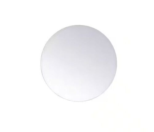 Medium Round Clear Contemporary Mirror, 28 in. H x 28 in. W - Lot 482