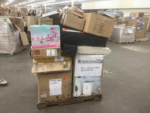 Salvage Pallet. Items Will Be Damaged and Incomplete.  - Lot 583